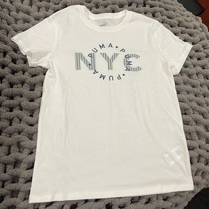 White Puma T shirt